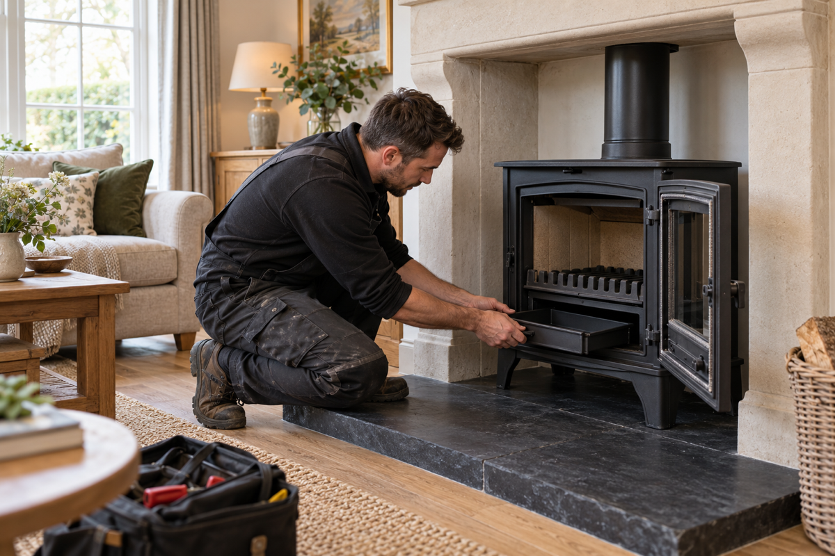 Multi-Fuel Stove Installation